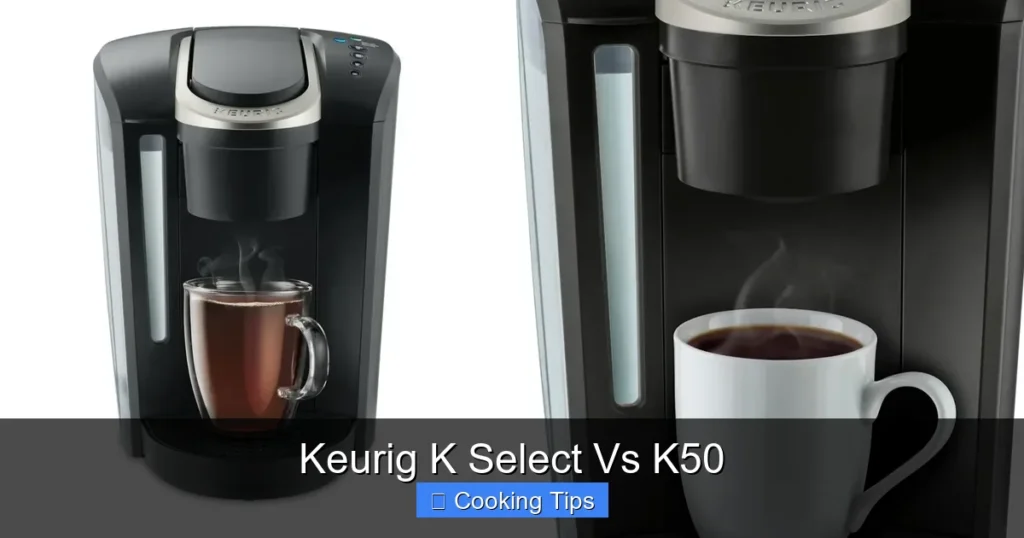 Keurig K Select Vs K50