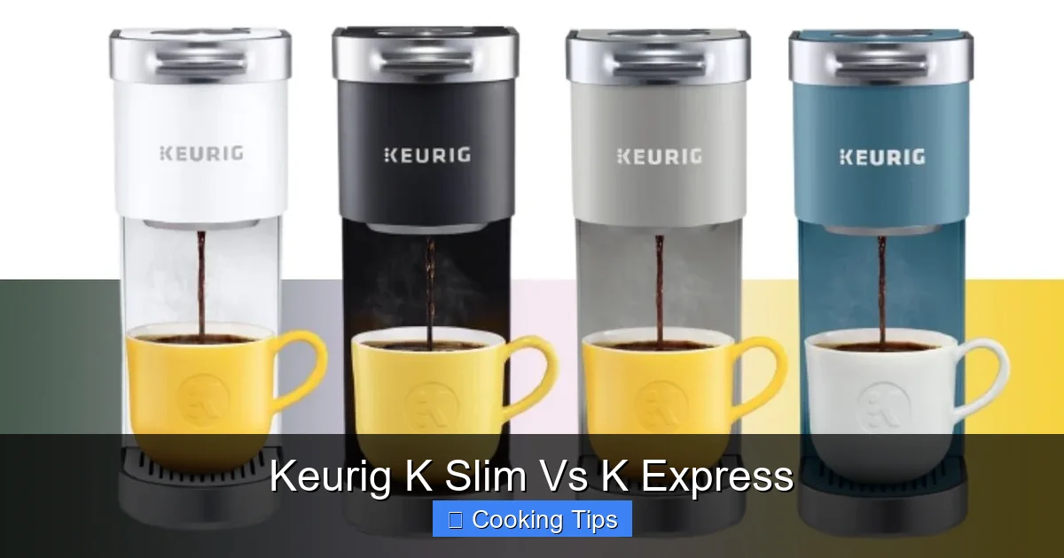 Keurig K Slim Vs K Express