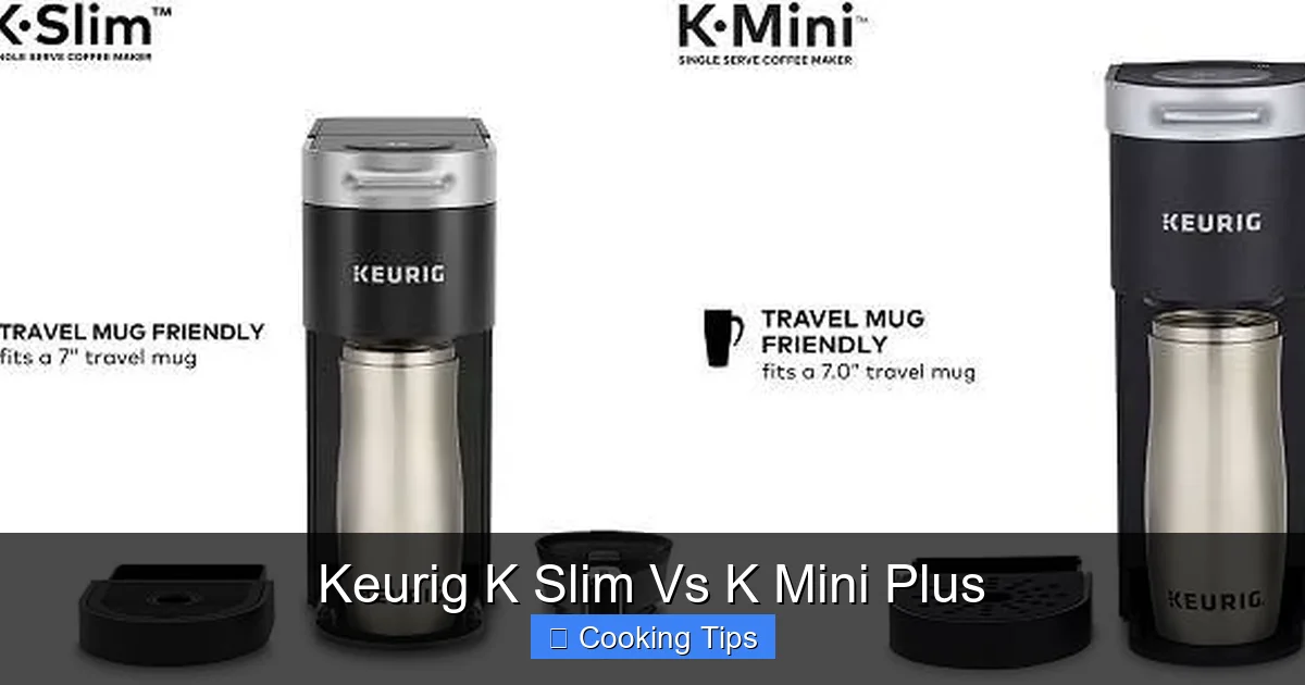 Keurig K Slim Vs K Mini Plus