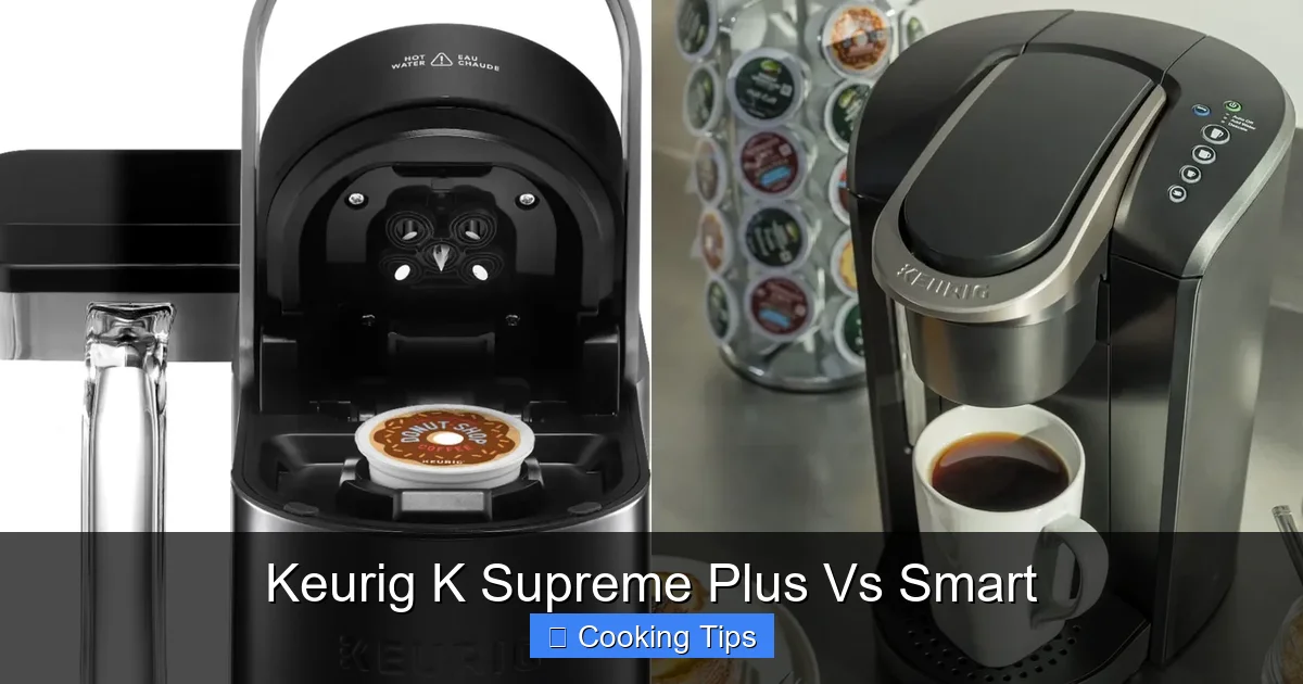 Keurig K Supreme Plus Vs Smart