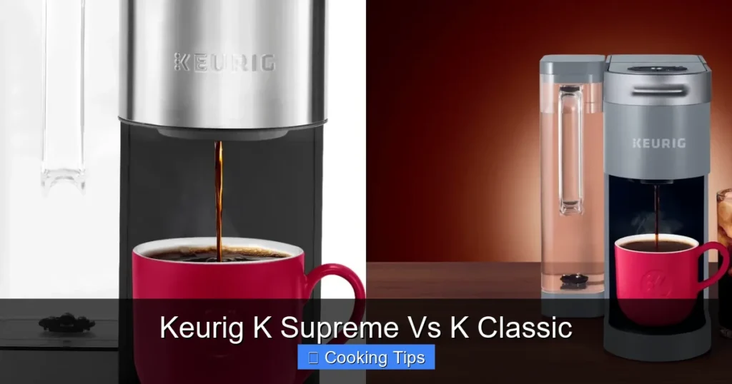 Keurig K Supreme Vs K Classic