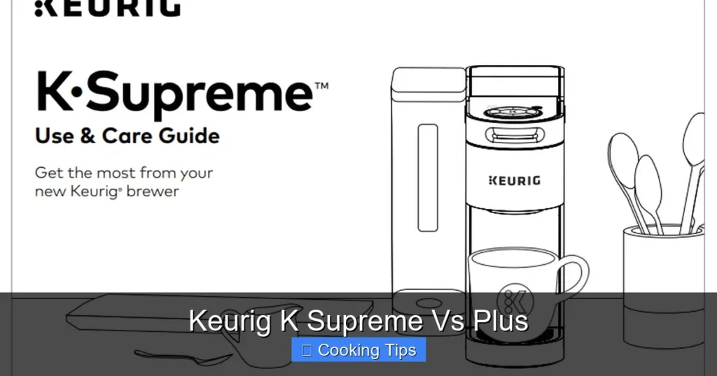 Keurig K Supreme Vs Plus