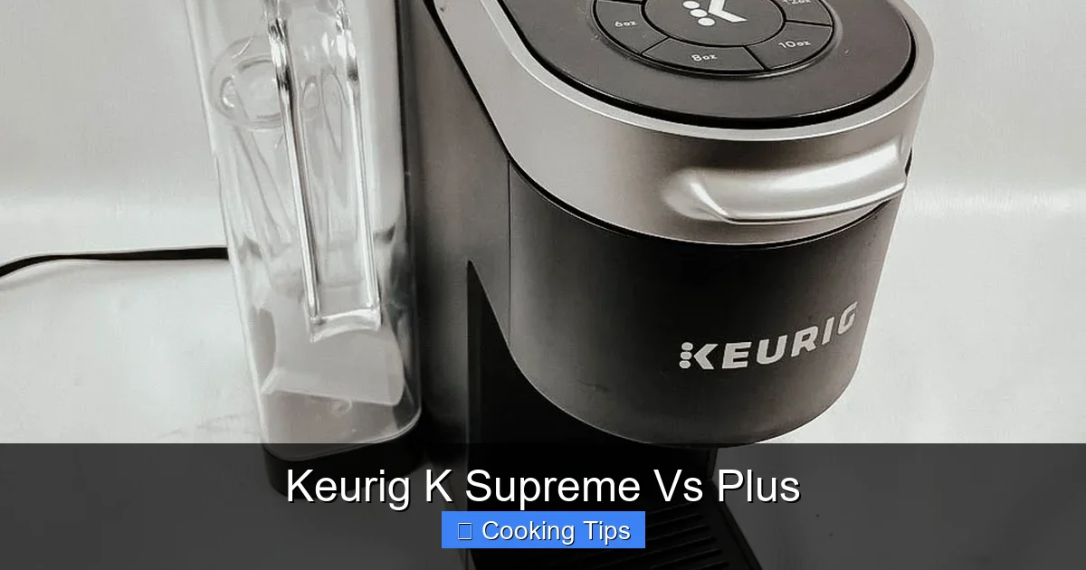Keurig K Supreme Vs Plus