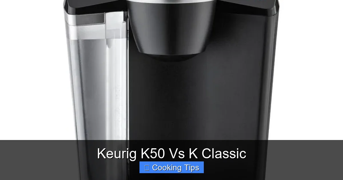 Keurig K50 Vs K Classic