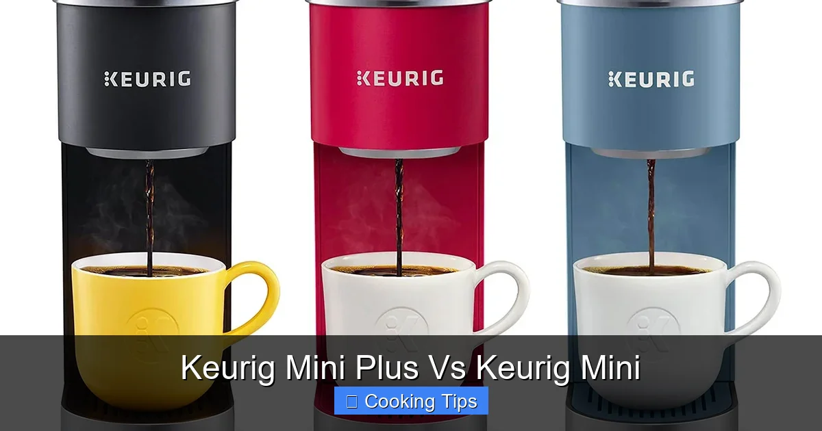Keurig Mini Plus Vs Keurig Mini
