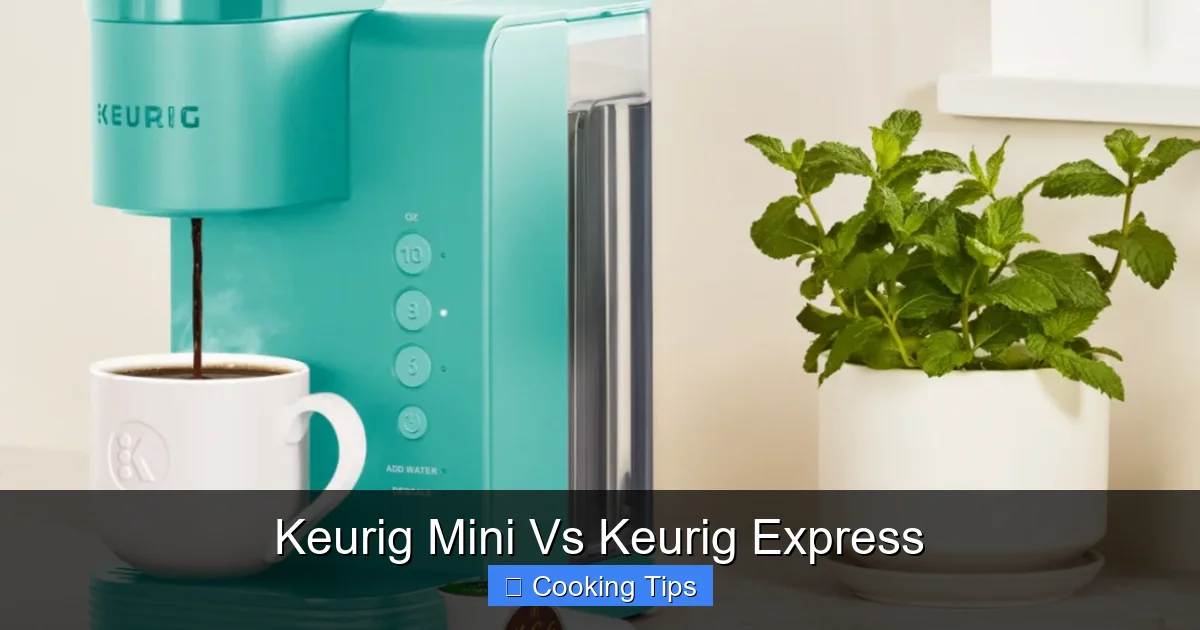 Keurig Mini Vs Keurig Express