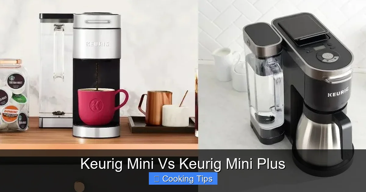 Keurig Mini Vs Keurig Mini Plus