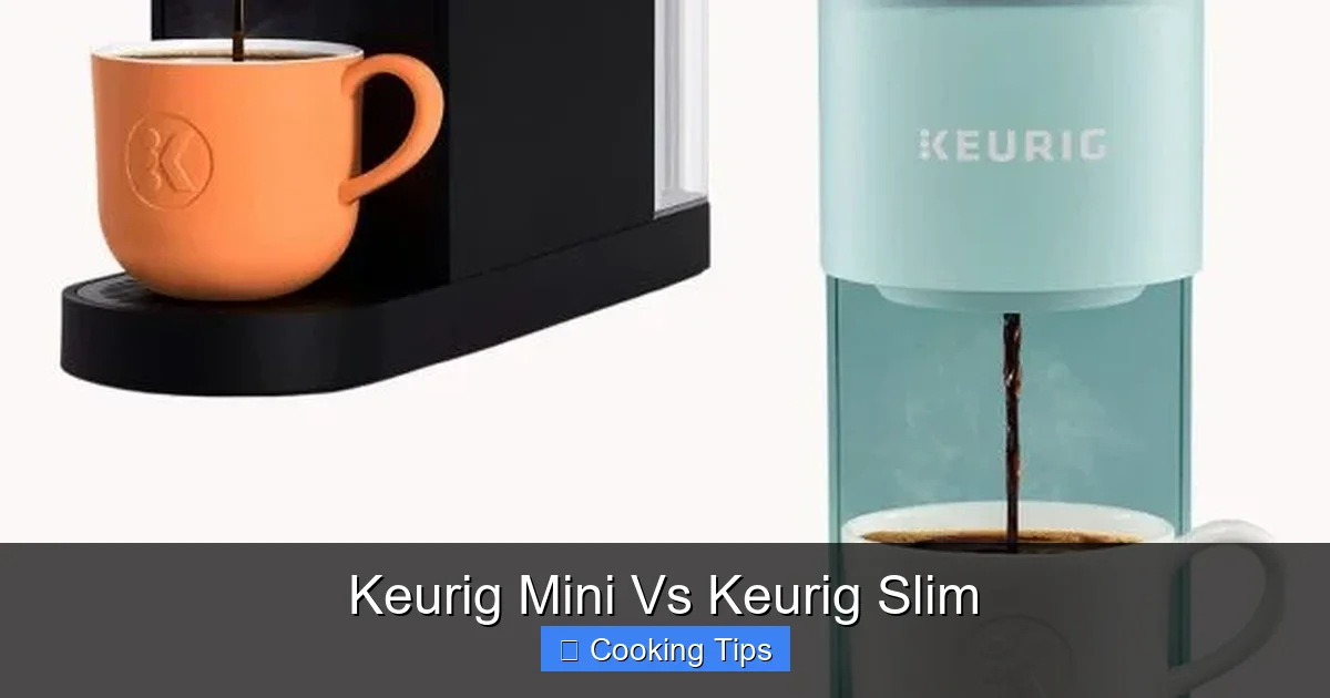 Keurig Mini Vs Keurig Slim
