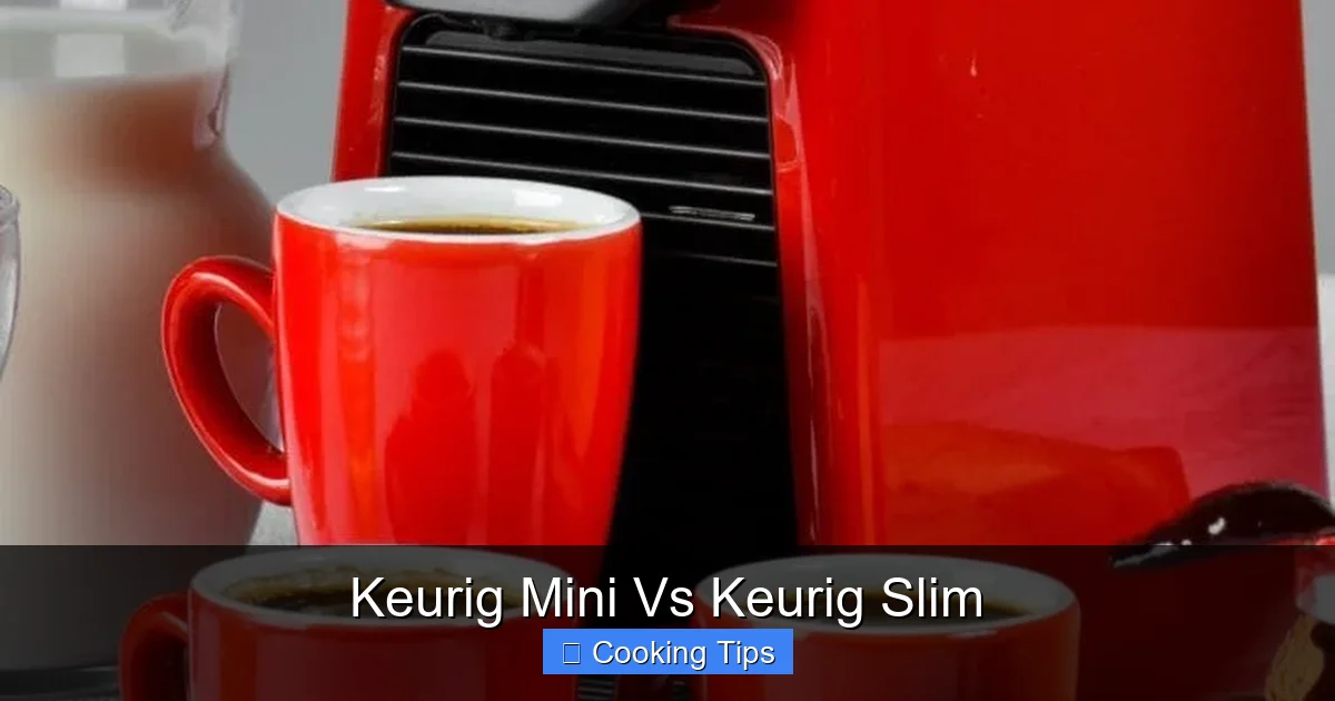 Keurig Mini Vs Keurig Slim
