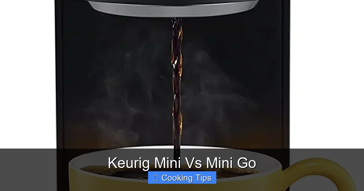 Keurig Mini Vs Mini Go