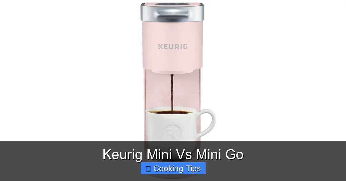 Keurig Mini Vs Mini Go