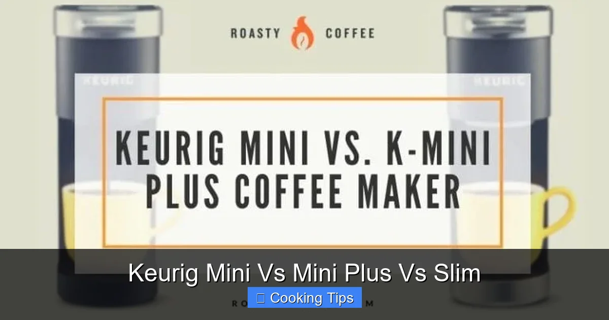Keurig Mini Vs Mini Plus Vs Slim