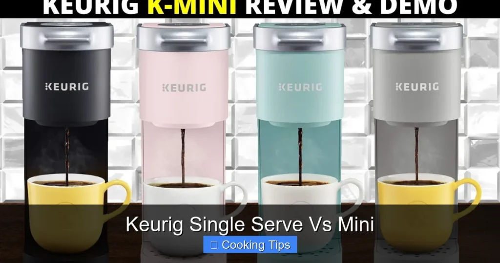 Keurig Single Serve Vs Mini