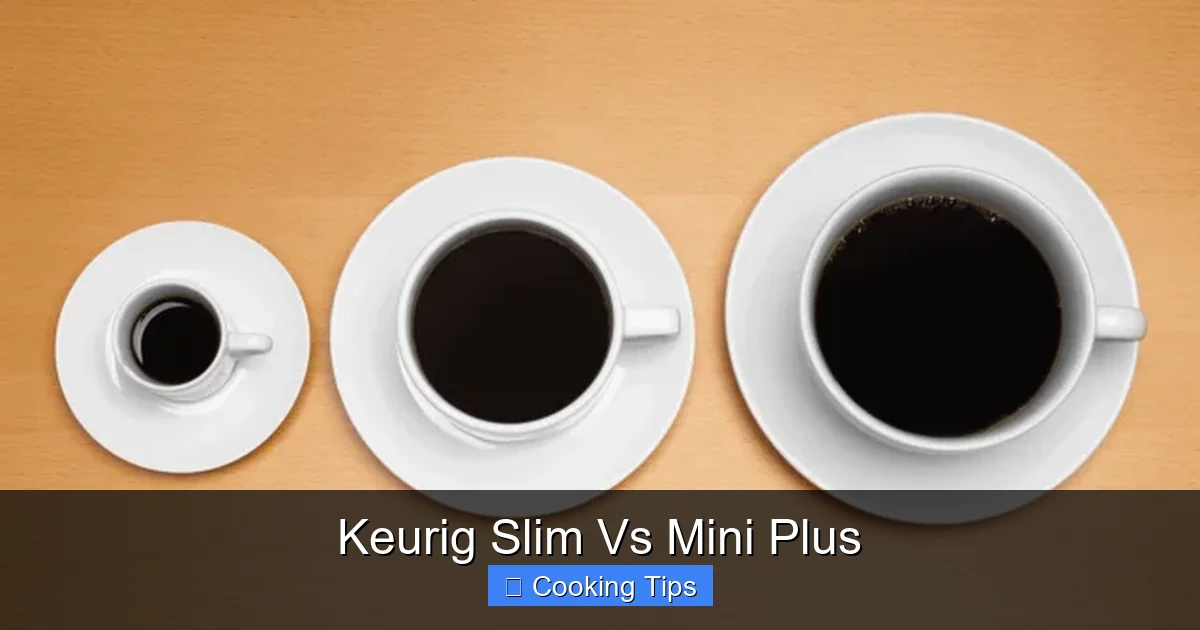 Keurig Slim Vs Mini Plus