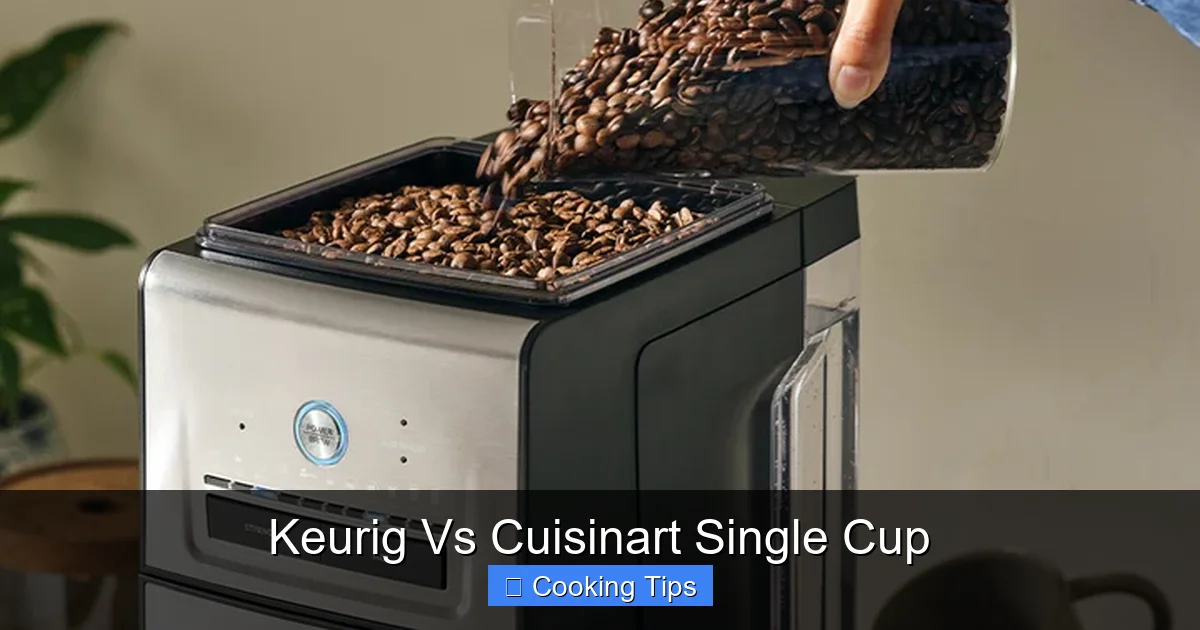 Keurig Vs Cuisinart Single Cup