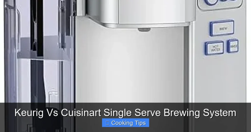 Keurig Vs Cuisinart Single Serve Brewing System