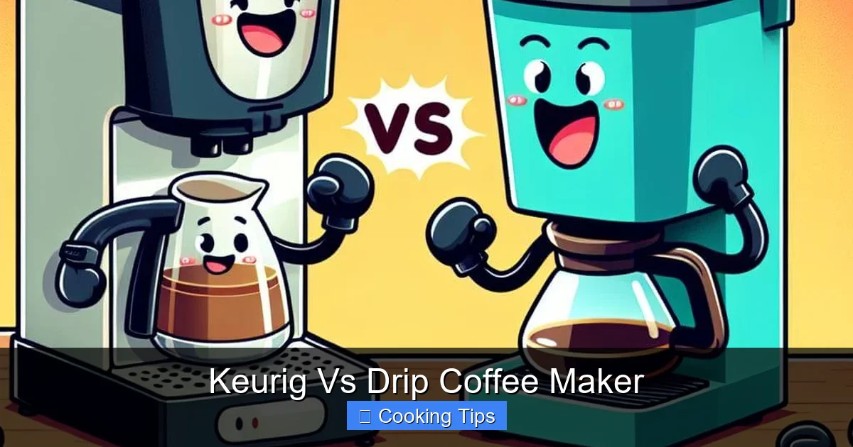 Keurig Vs Drip Coffee Maker