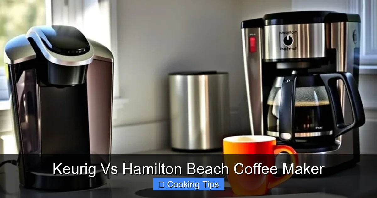 Keurig Vs Hamilton Beach Coffee Maker
