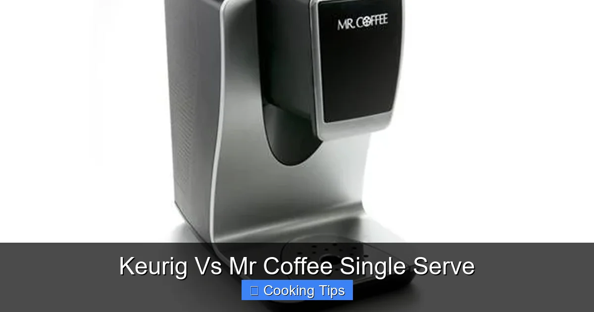 Keurig Vs Mr Coffee Single Serve