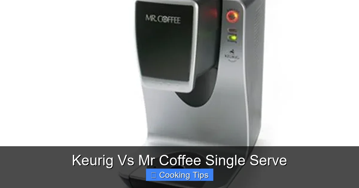 Keurig Vs Mr Coffee Single Serve