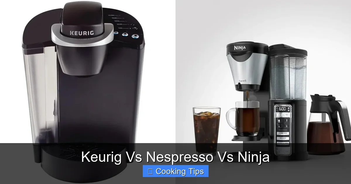 Keurig Vs Nespresso Vs Ninja