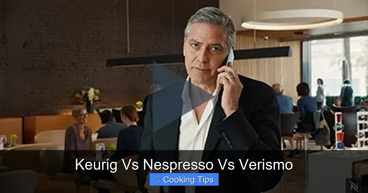 Keurig Vs Nespresso Vs Verismo