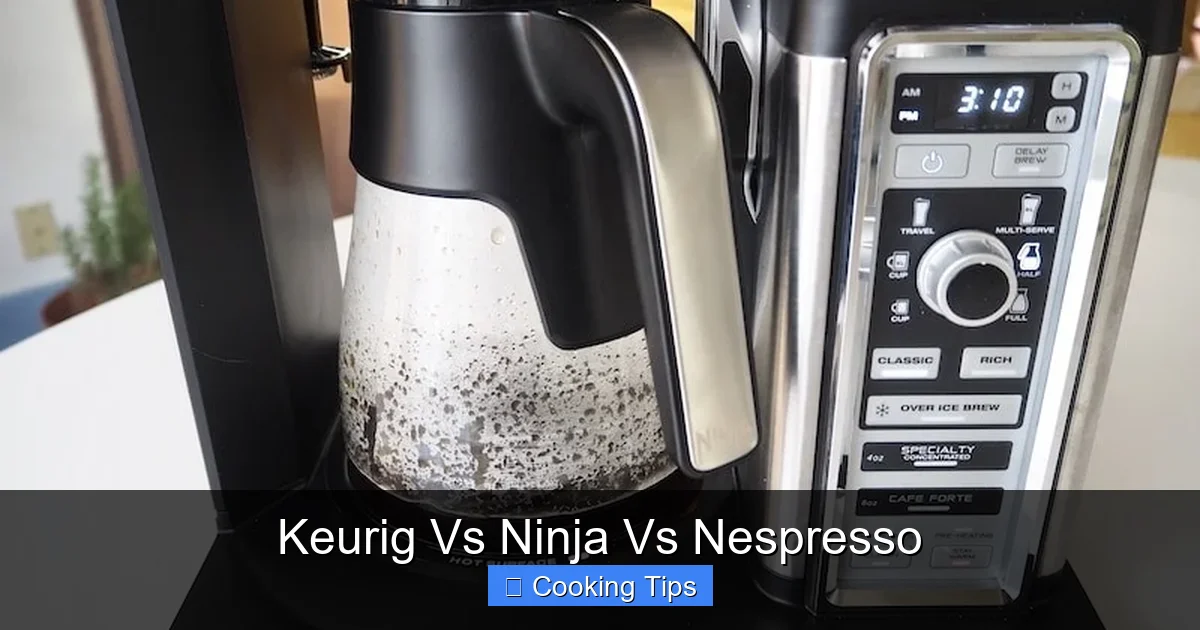 Keurig Vs Ninja Vs Nespresso