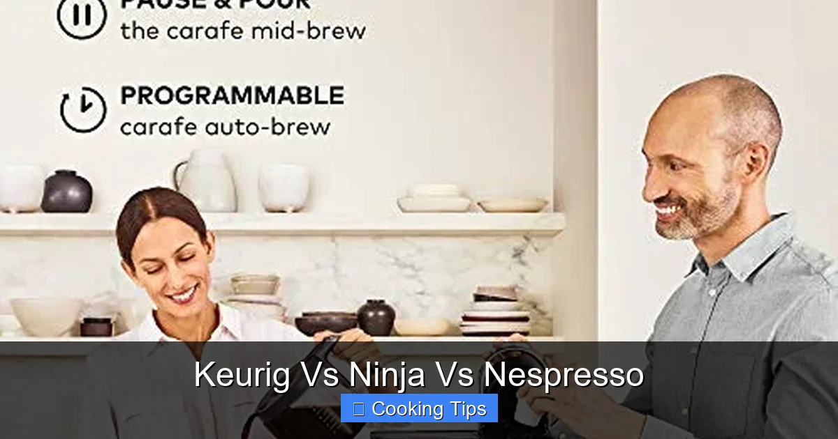 Keurig Vs Ninja Vs Nespresso