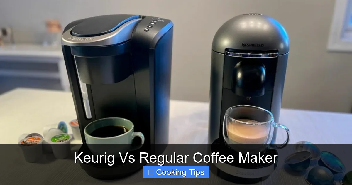 Keurig Vs Regular Coffee Maker