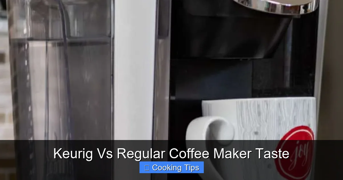 Keurig Vs Regular Coffee Maker Taste