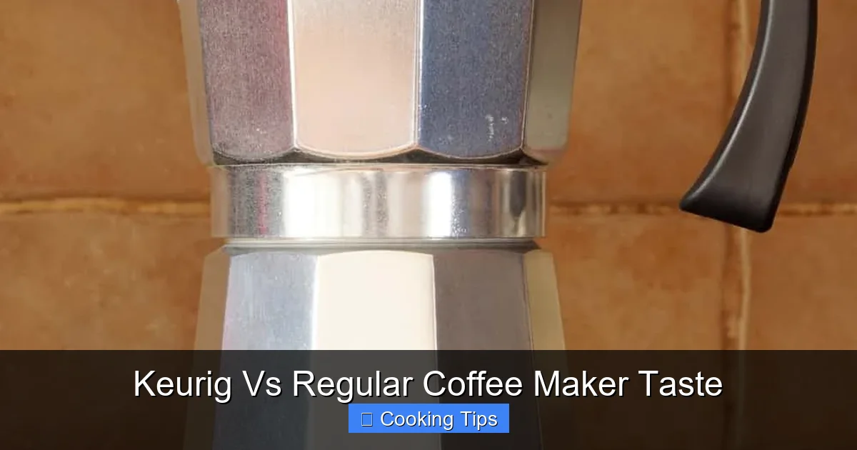Keurig Vs Regular Coffee Maker Taste