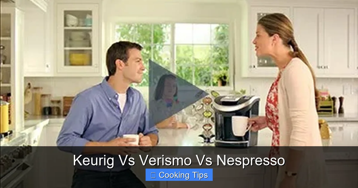 Keurig Vs Verismo Vs Nespresso