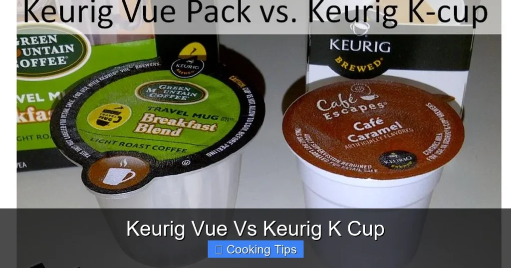 Keurig Vue Vs Keurig K Cup