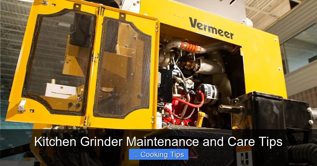 Kitchen Grinder Maintenance and Care Tips