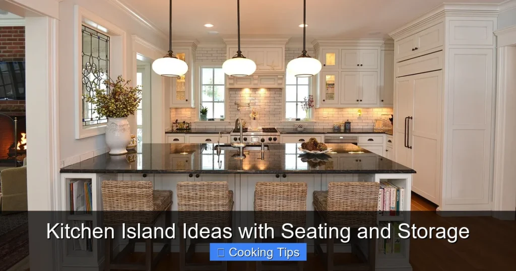 Kitchen Island Ideas with Seating and Storage