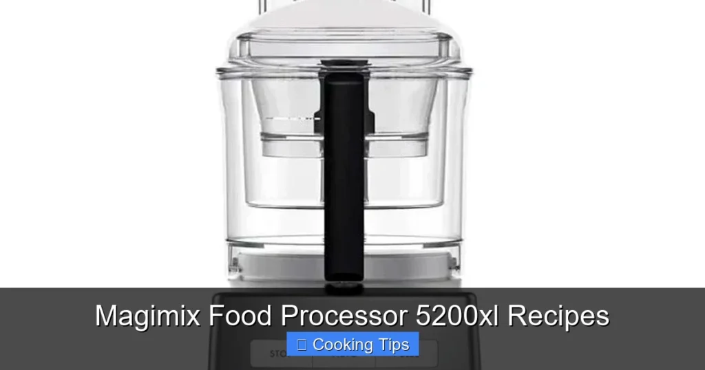 Magimix Food Processor 5200xl Recipes