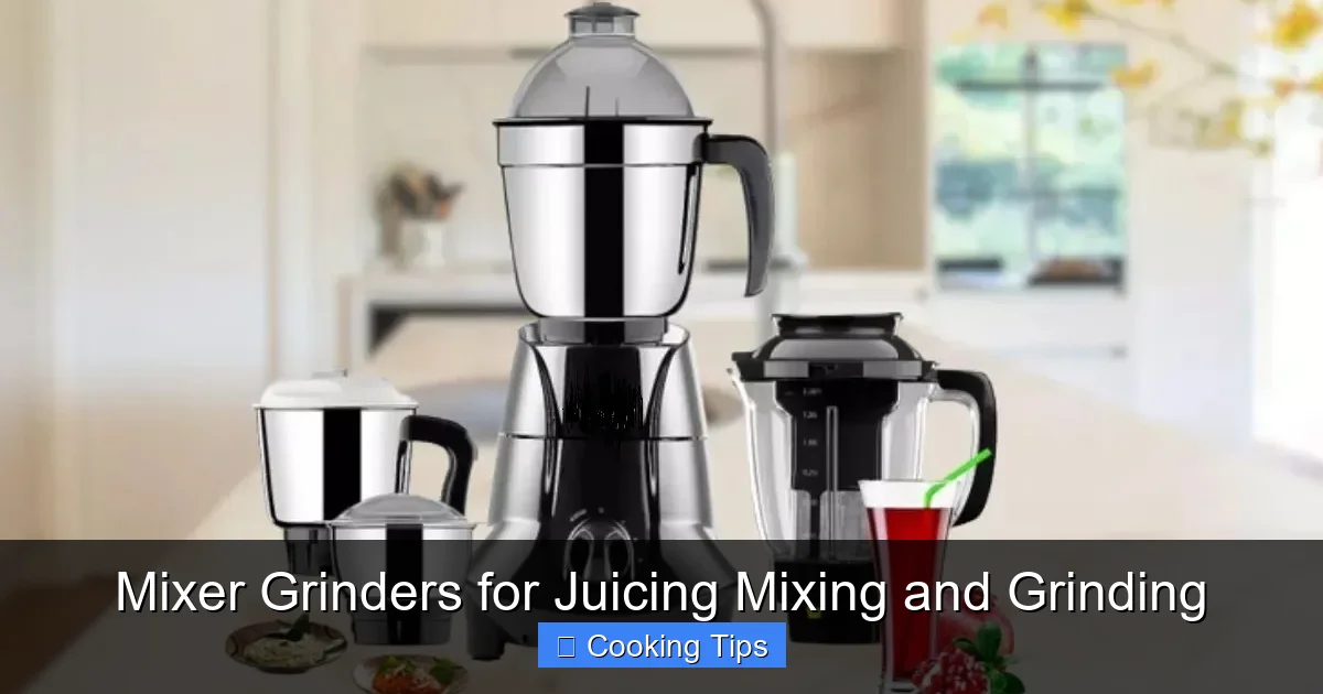 Mixer Grinders for Juicing Mixing and Grinding