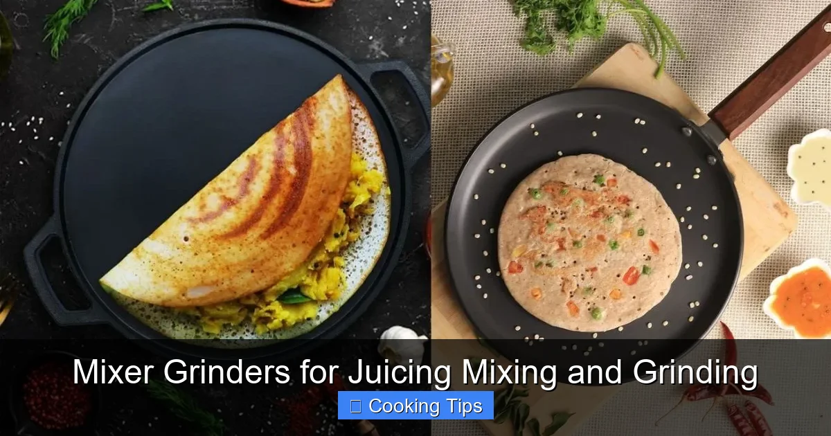 Mixer Grinders for Juicing Mixing and Grinding