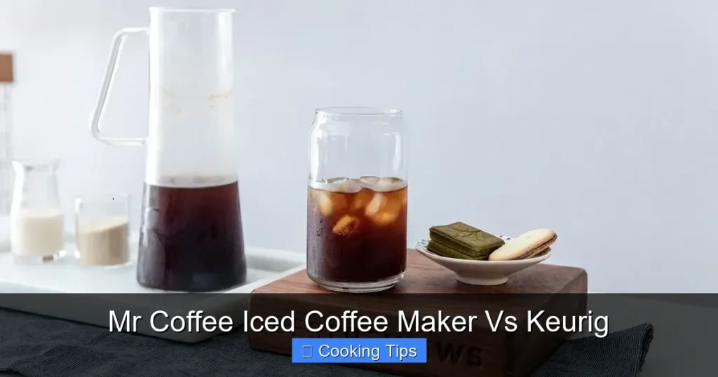 Mr Coffee Iced Coffee Maker Vs Keurig