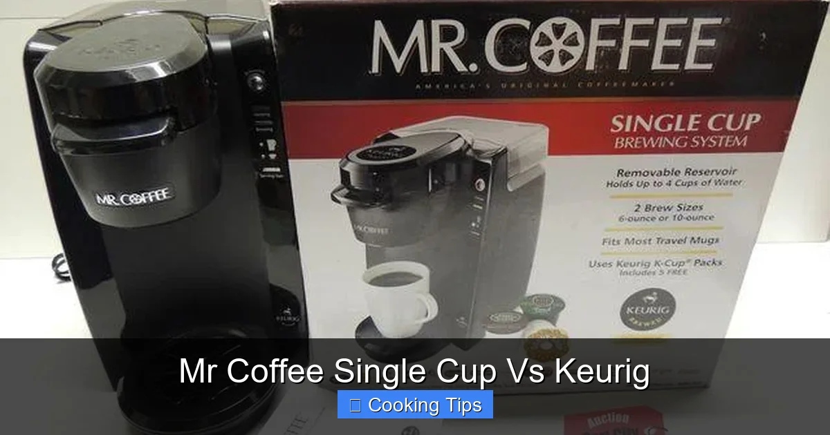 Mr Coffee Single Cup Vs Keurig