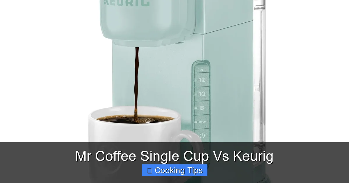 Mr Coffee Single Cup Vs Keurig