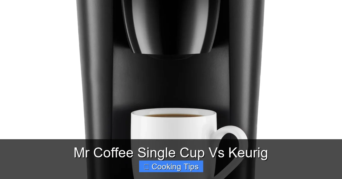 Mr Coffee Single Cup Vs Keurig