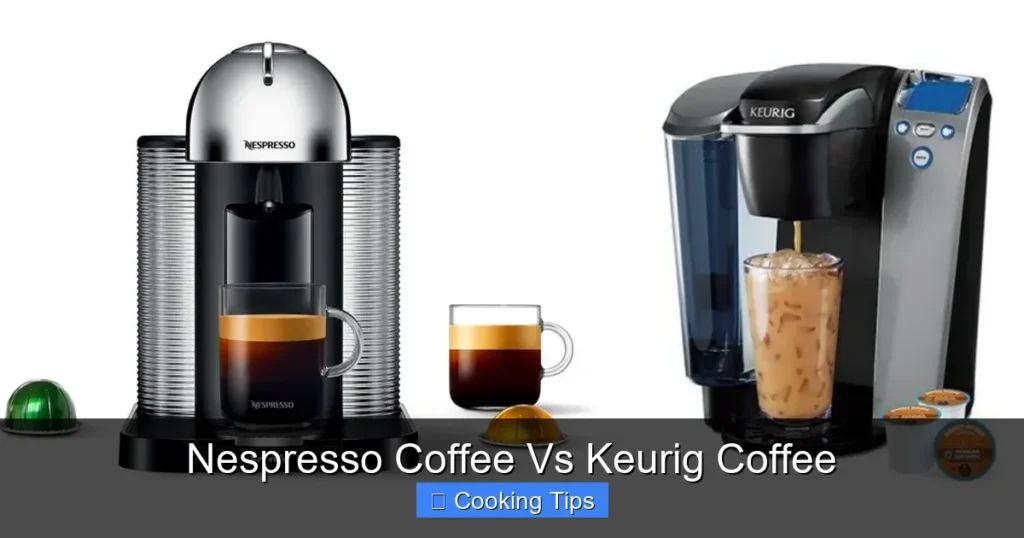 Nespresso Coffee Vs Keurig Coffee