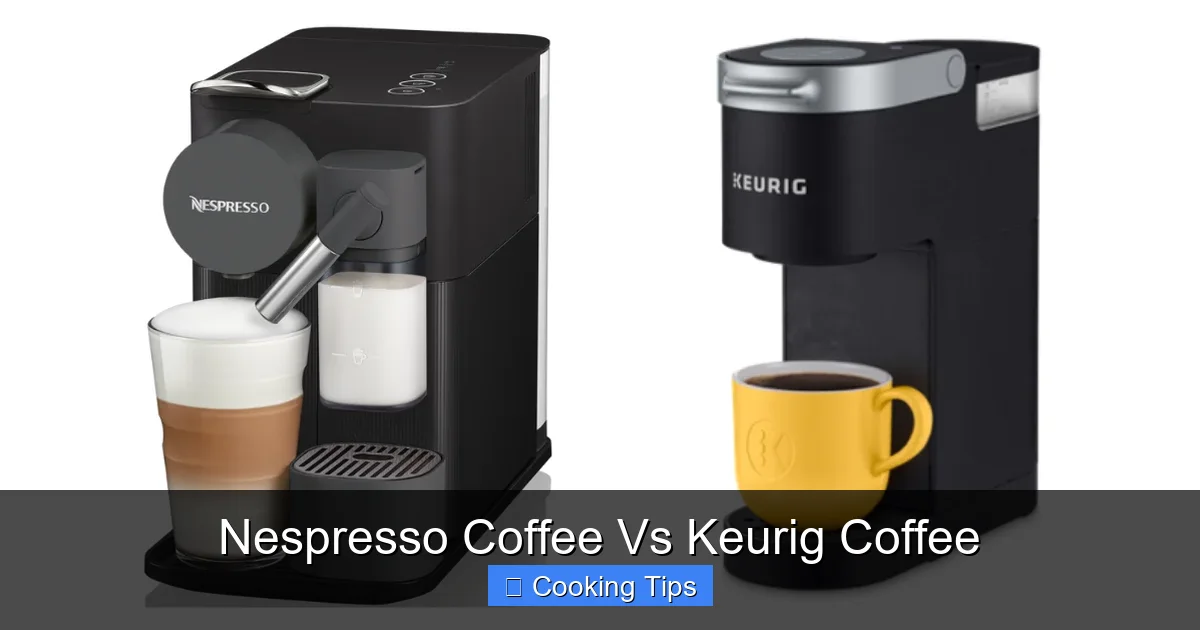 Nespresso Coffee Vs Keurig Coffee