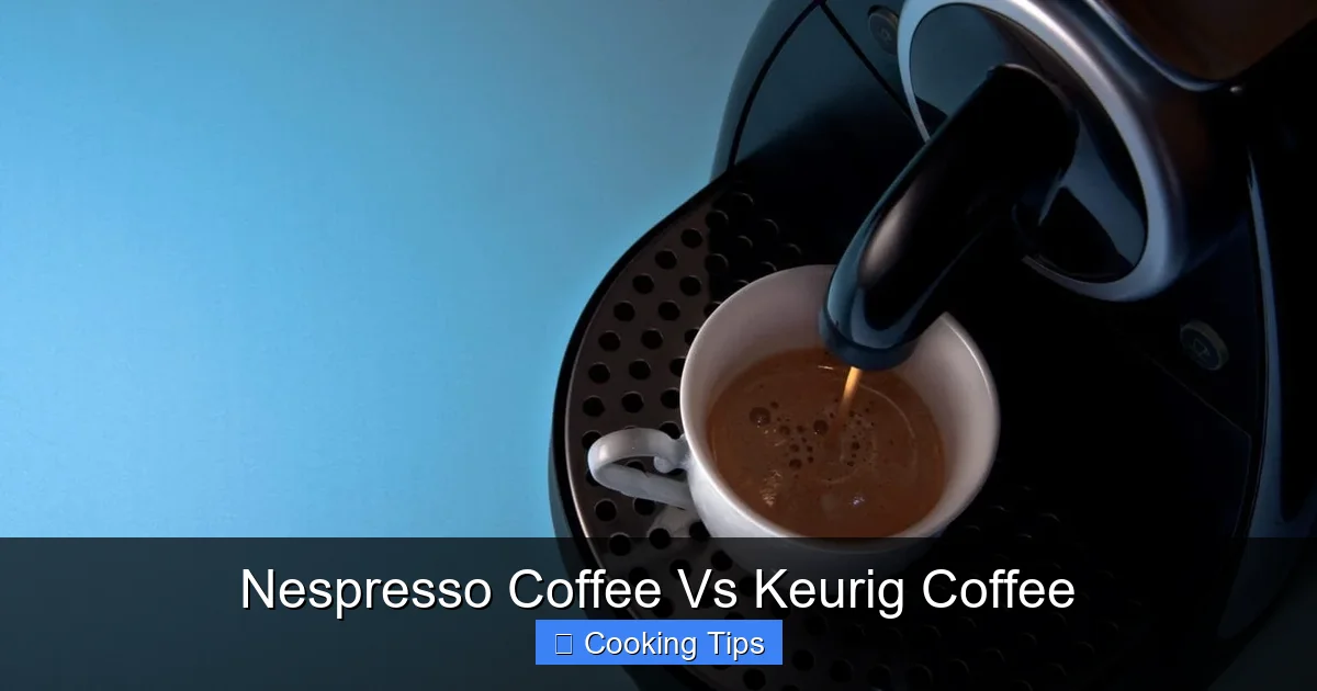 Nespresso Coffee Vs Keurig Coffee