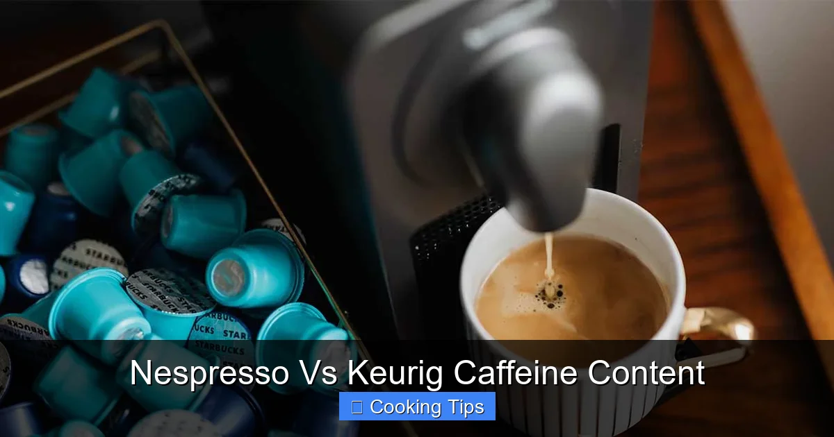 Nespresso Vs Keurig Caffeine Content
