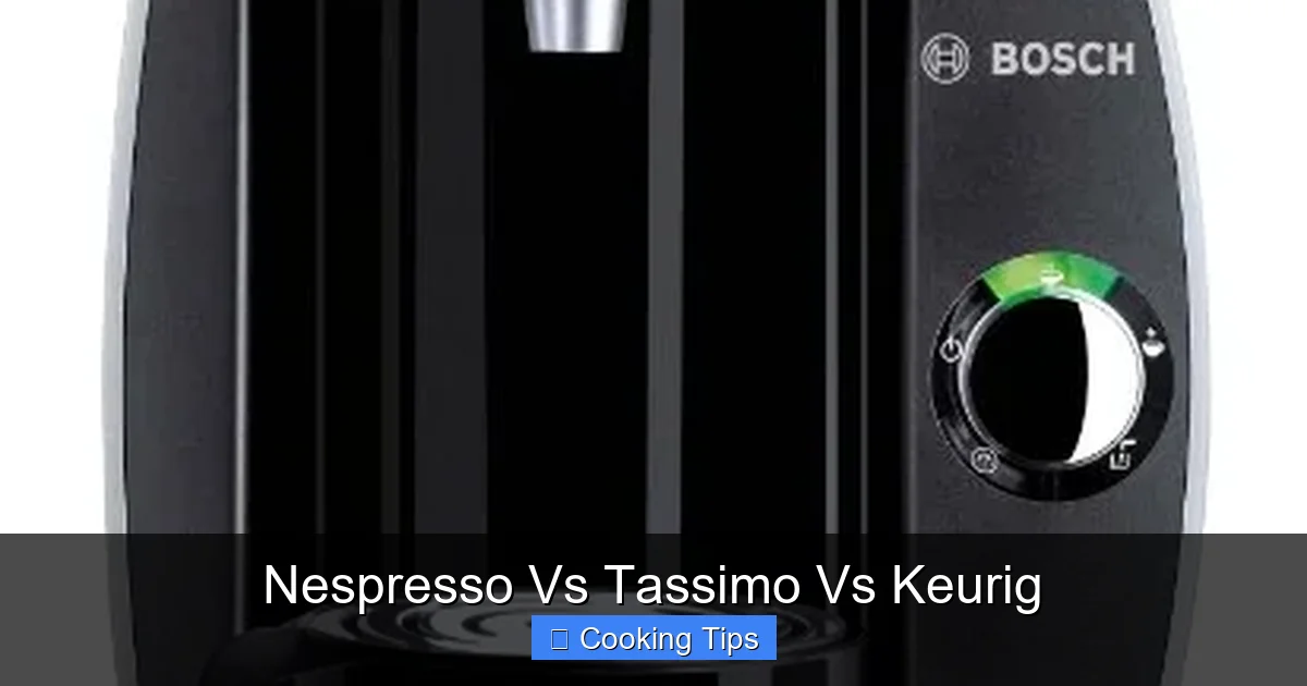 Nespresso Vs Tassimo Vs Keurig