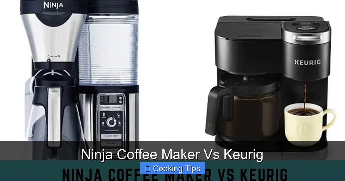 Ninja Coffee Maker Vs Keurig