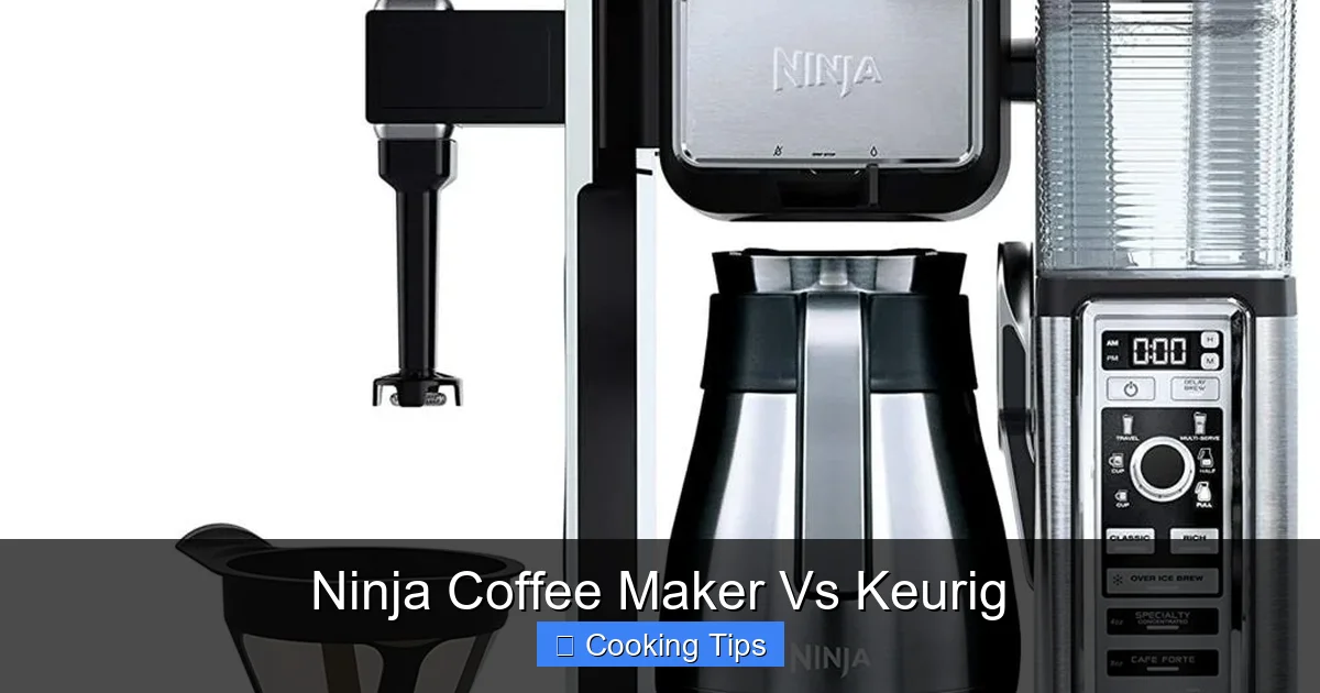 Ninja Coffee Maker Vs Keurig