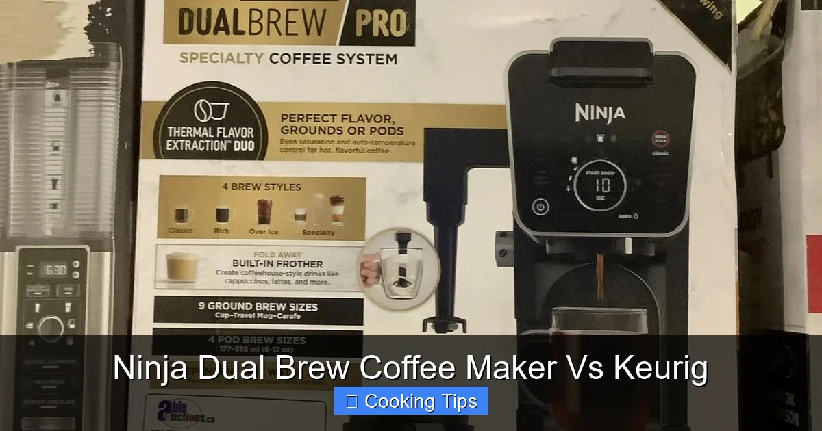 Ninja Dual Brew Coffee Maker Vs Keurig